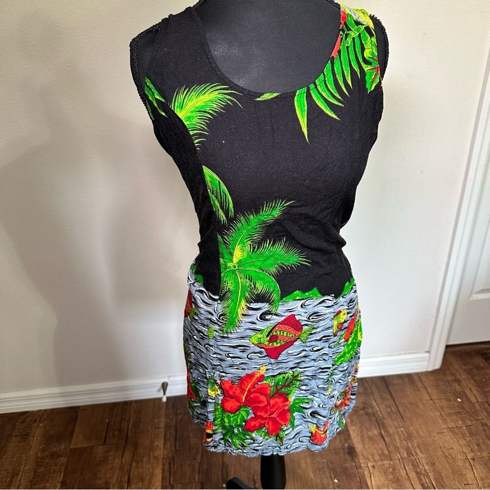 In Gear Vibrant Tropical Dress - Picture 2 of 6
